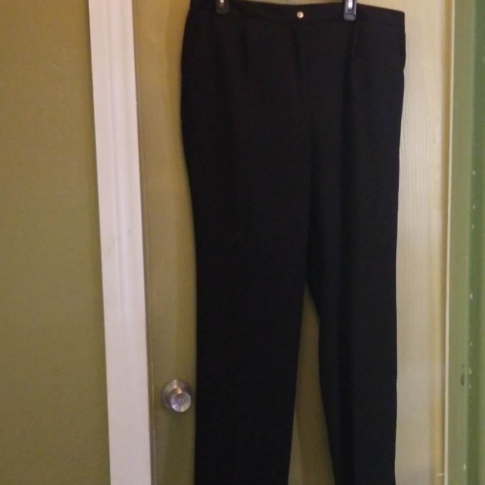 Peter nygard black dress pants